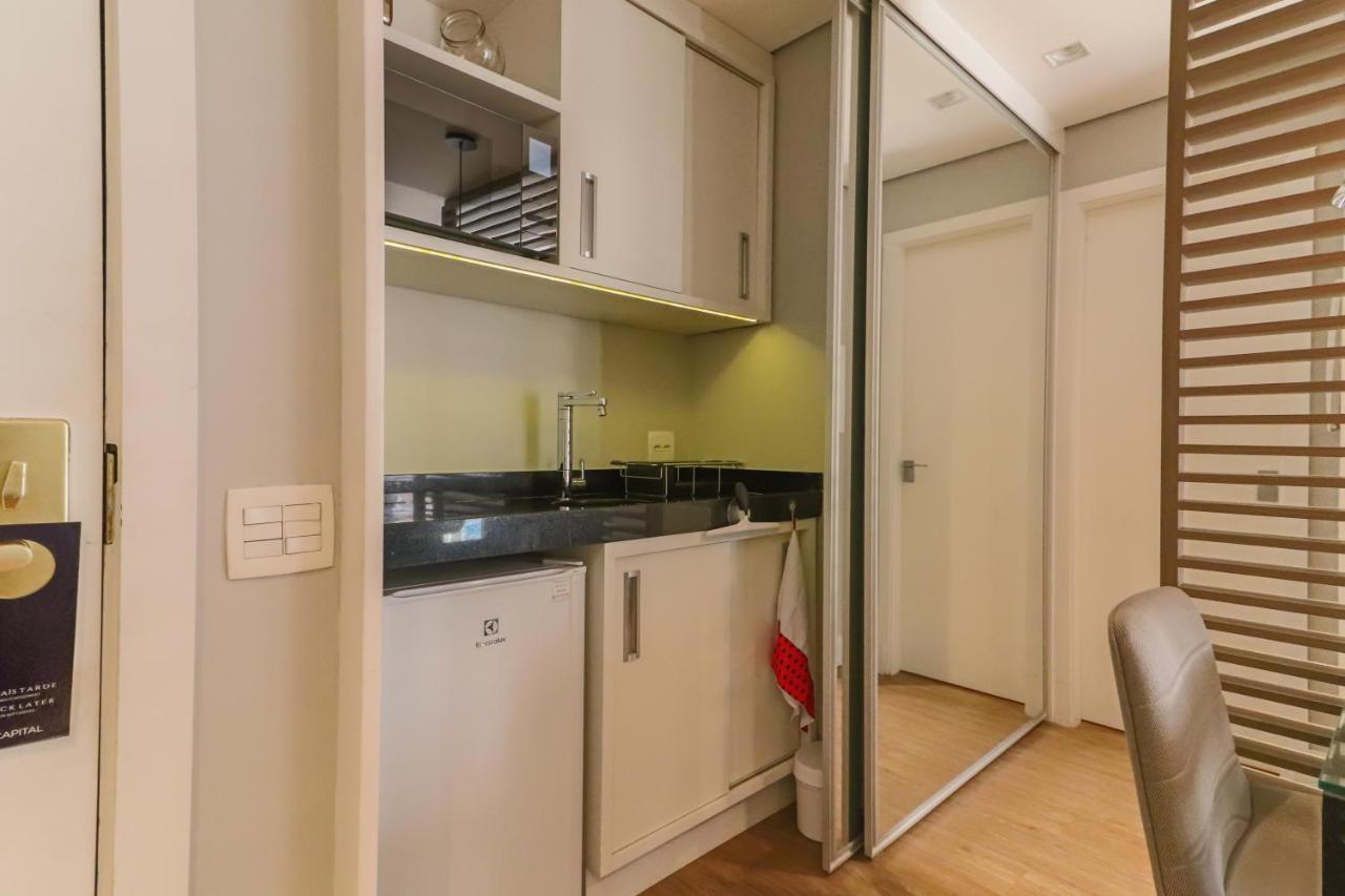 サンパウロ The Capital Flat 1012 - Itaimアパートホテル エクステリア 写真